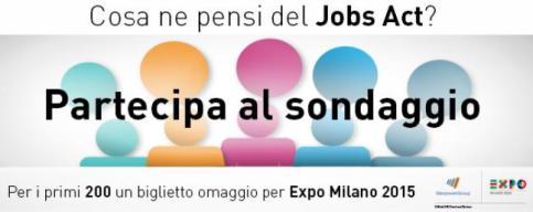 Ti piace il Jobs Act? Racconta la tua opinione a ManpowerGroup Ti piace il Jobs Act? Racconta la tua opinione a ManpowerGroup