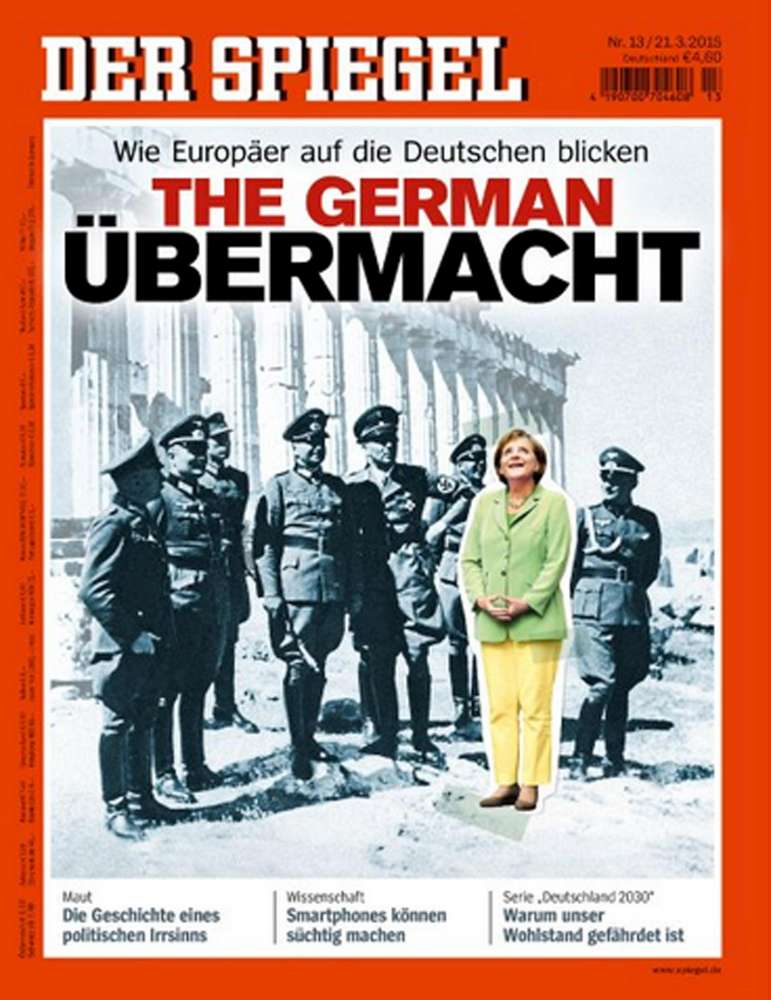 Copertina shock dello Spiegel: "Merkel tra i nazisti, l'Ue ci vede così" Copertina shock dello Spiegel: "Merkel tra i nazisti, l'Ue ci vede così"