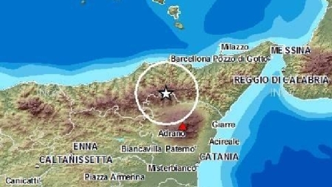 Terremoto, scossa tra le province di Messina e Catania