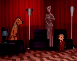Scooby dentro la stanza rossa di Twin Peaks Scooby dentro la stanza rossa di Twin Peaks