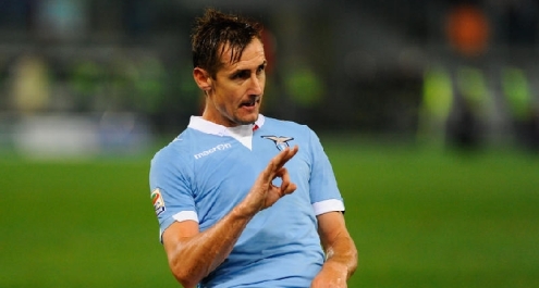 Lazio, Klose minaccia l'addio: "Via se non gioco"