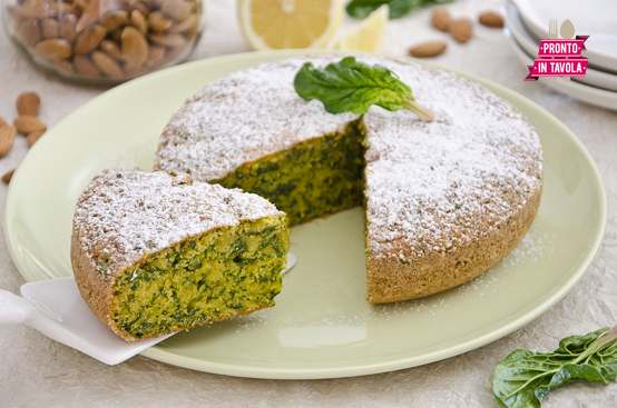 Torta dolce di carote e spinaci Torta dolce di carote e spinaci