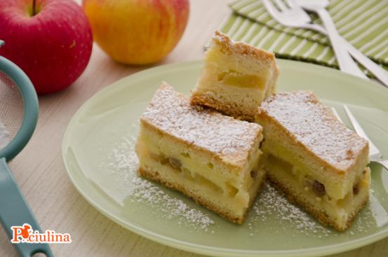 Crostata di mele alla crema Crostata di mele alla crema