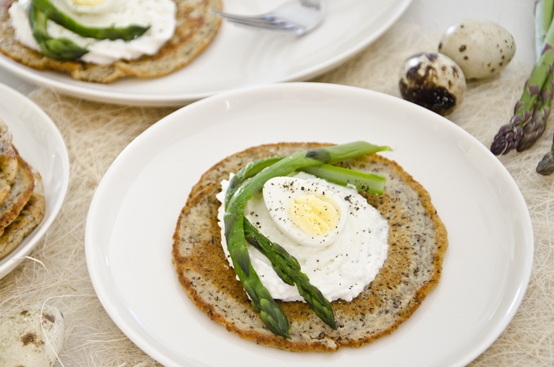 Blinis alla crema di ricotta Blinis alla crema di ricotta