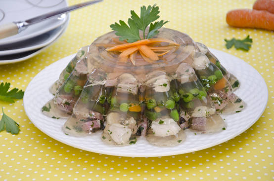 Aspic di carne e verdure Aspic di carne e verdure