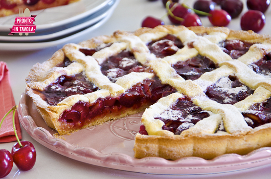 Crostata di ciliegie fresche Crostata di ciliegie fresche