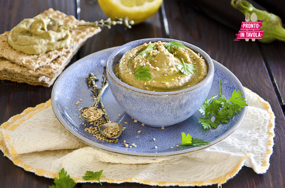 Hummus di melanzane Hummus di melanzane