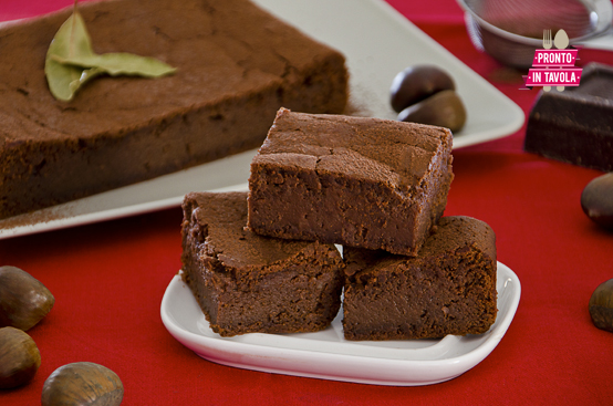 Torta di castagne e cioccolato Torta di castagne e cioccolato