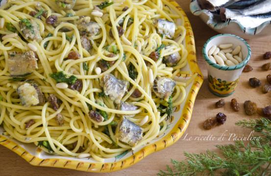 Pasta con le sarde Pasta con le sarde