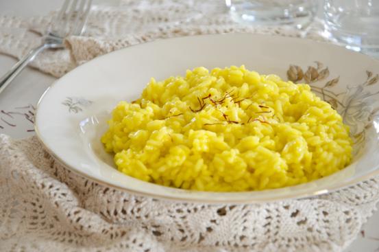 Risotto alla milanese Risotto alla milanese