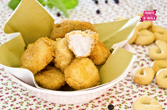 Bocconcini di coniglio in crosta Bocconcini di coniglio in crosta