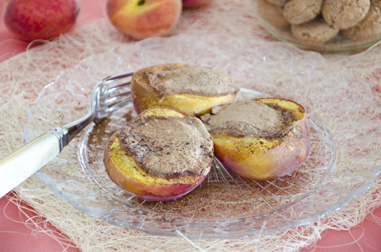 Pesche ripiene alla piemontese Pesche ripiene alla piemontese