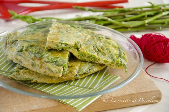 Frittata di asparagi selvatici Frittata di asparagi selvatici