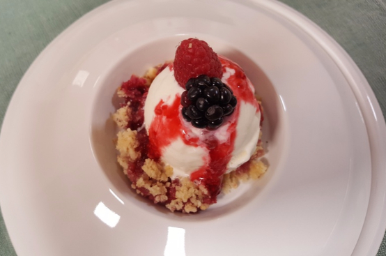 Crumble di frutti rossi Crumble di frutti rossi