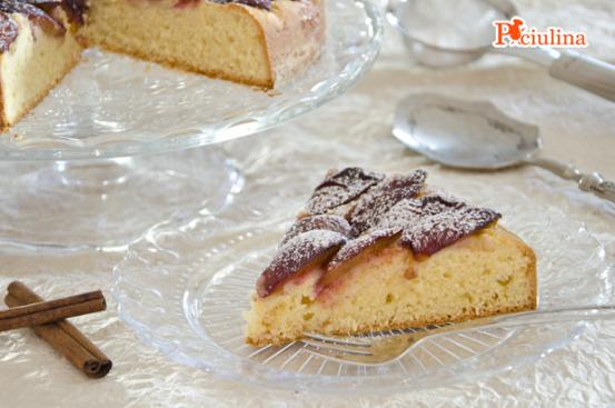 Torta di prugne alla cannella Torta di prugne alla cannella