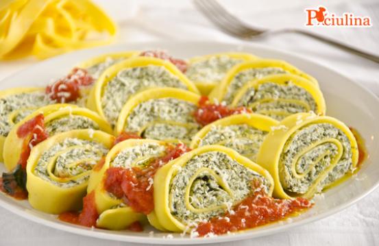 Rotolo di ricotta e spinaci Rotolo di ricotta e spinaci