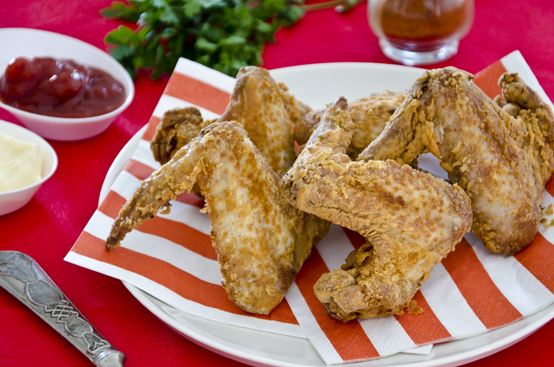 Ali di pollo fritte Ali di pollo fritte