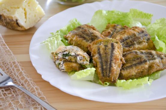 Alici ripiene fritte Alici ripiene fritte