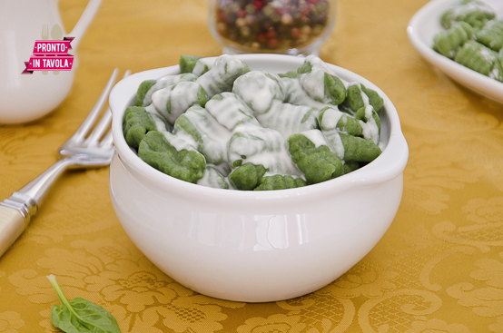 Gnocchi di spinaci al taleggio Gnocchi di spinaci al taleggio