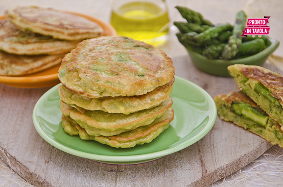 Pancakes agli asparagi Pancakes agli asparagi