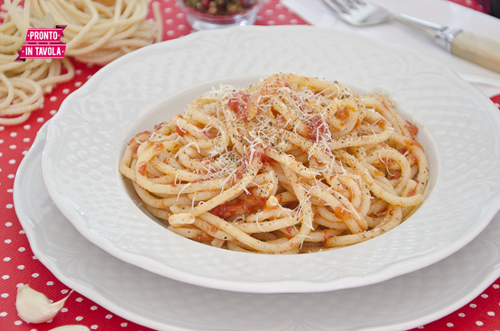 Pici all'aglione Pici all'aglione
