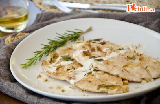 Scaloppine al vino bianco Scaloppine al vino bianco