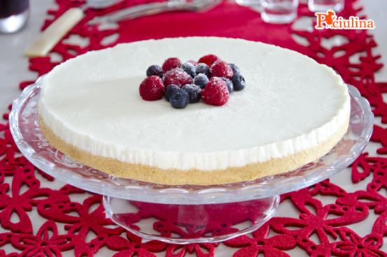 Cheesecake allo yogurt senza uova Cheesecake allo yogurt senza uova