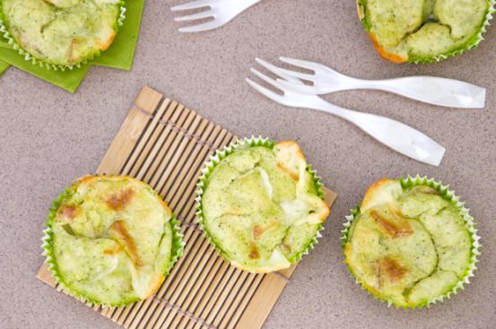 Muffin salati ai broccoli Muffin salati ai broccoli