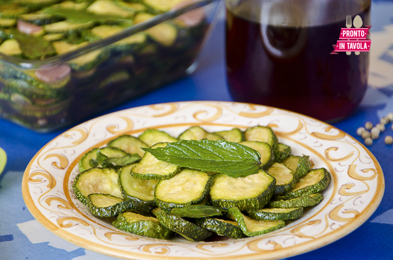 Zucchine a scapece Zucchine a scapece