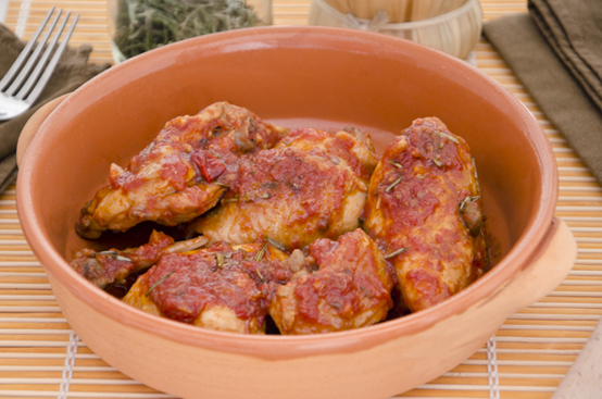 Pollo alla cacciatora Pollo alla cacciatora