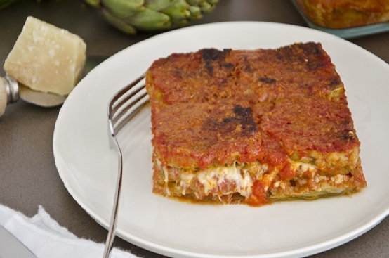 Parmigiana di carciofi Parmigiana di carciofi