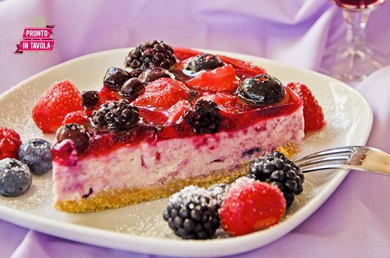 Cheesecake ai frutti di bosco Cheesecake ai frutti di bosco