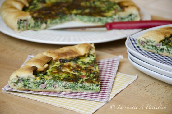 Quiche al prosciutto Quiche al prosciutto