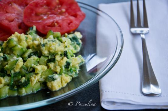 Strapazzata di zucchine Strapazzata di zucchine