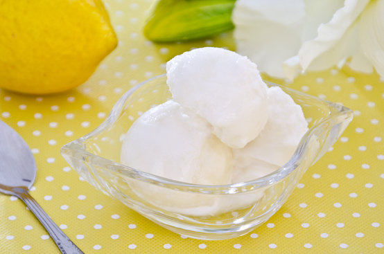 Sorbetto al limone Sorbetto al limone