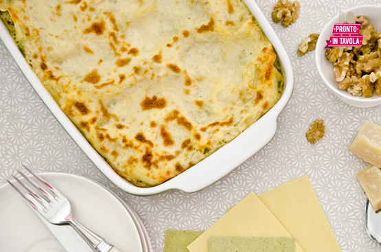 Lasagne ai cardi e taleggio Lasagne ai cardi e taleggio