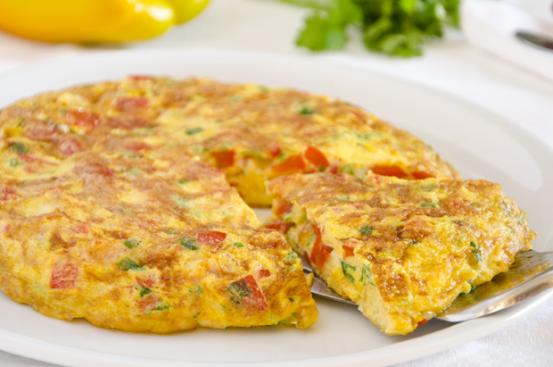 Frittata ai peperoni Frittata ai peperoni