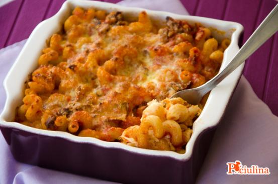 Pasta al forno alla doppia mozzarella Pasta al forno alla doppia mozzarella