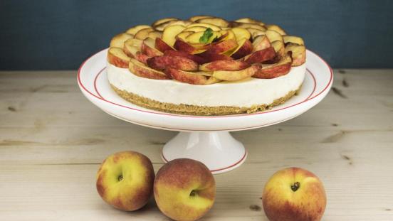 I dolci di Alice: cheesecake alle pesche I dolci di Alice: cheesecake alle pesche