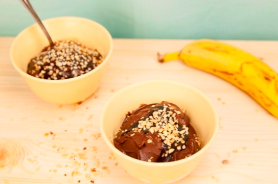 I dolci di Alice: Gelato al cioccolato e banana I dolci di Alice: Gelato al cioccolato e banana