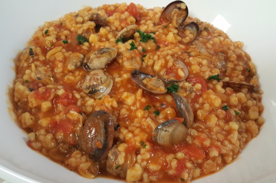 Fregola sarda alle vongole Fregola sarda alle vongole