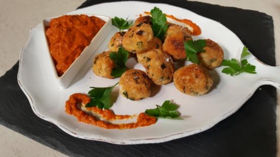 Polpette di pesce siculo-orientali Polpette di pesce siculo-orientali