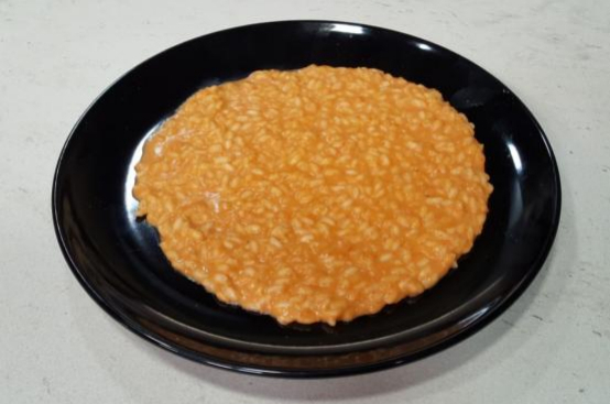 Risotto alla crema di peperoni Risotto alla crema di peperoni