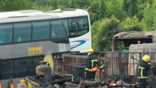 cina,incidente,40 morti