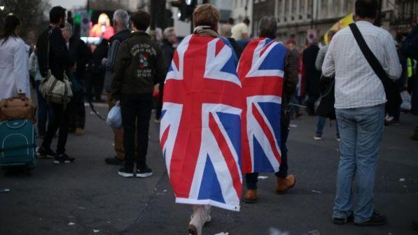 londra, brexit, pro brexit, manifestazione
