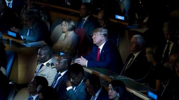 donald trump, onu
