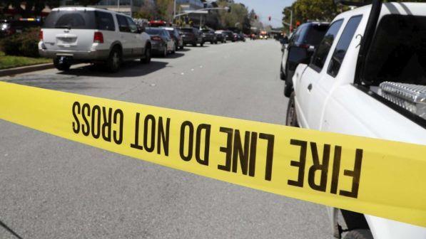 polizia usa, americana, california, spari sede youtube
