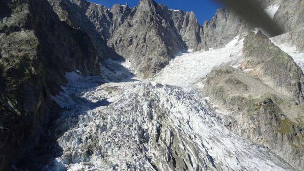 ghiacciao monte bianco