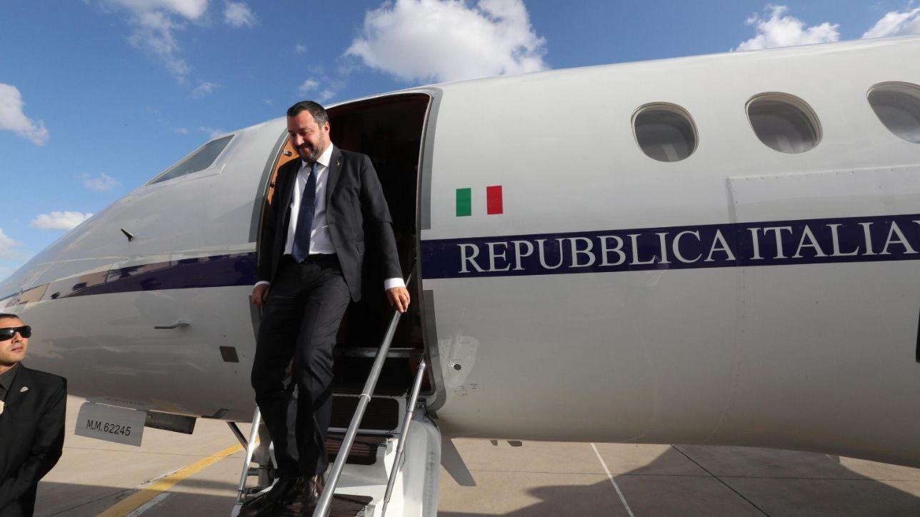 salvini volo di stato
