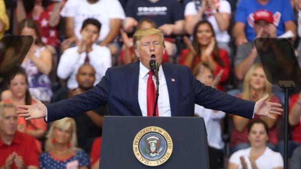 cincinnati comizio trump